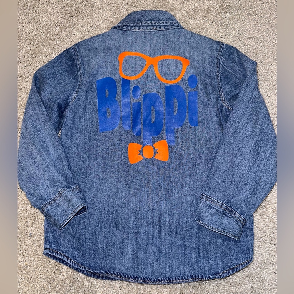 Blippi Shirt 5T